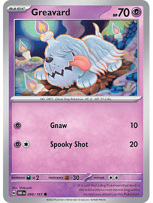 Greavard - 099/197 - Common - Obf