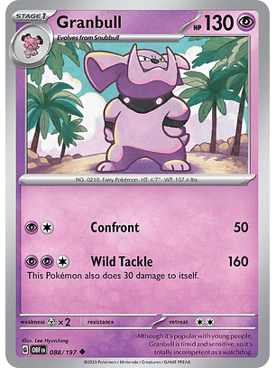 Granbull - 088/197 - Uncommon - Obf