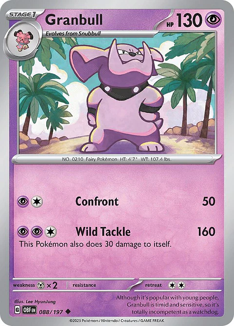Granbull - 088/197 - Uncommon - Obf