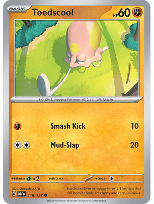 Toedscool - 118/197 - Common - Obf