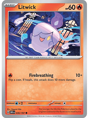 Litwick - 036/197 - Common - Obf