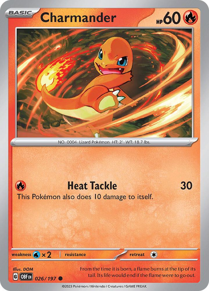 Charmander - 026/197 - Common - Obf 1