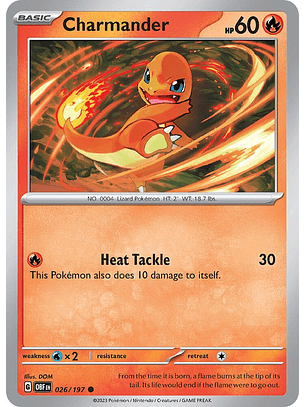Charmander - 026/197 - Common - Obf