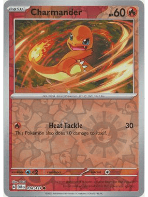 Charmander - 026/197 - Common - Obf