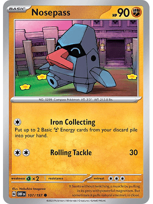 Nosepass - 107/197 - Common - Obf