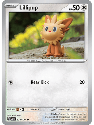 Lillipup - 170/197 - Common - Obf