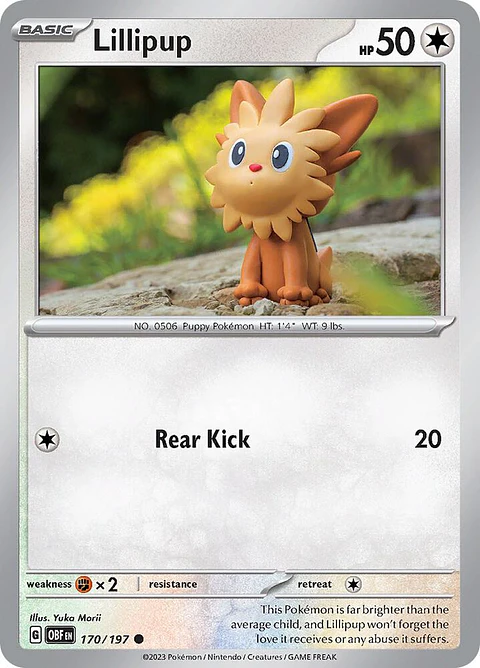Lillipup - 170/197 - Common - Obf