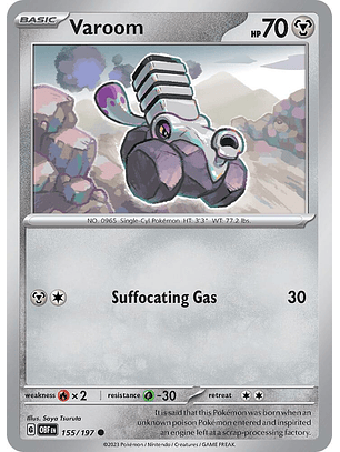 Varoom - 155/197 - Common - Obf