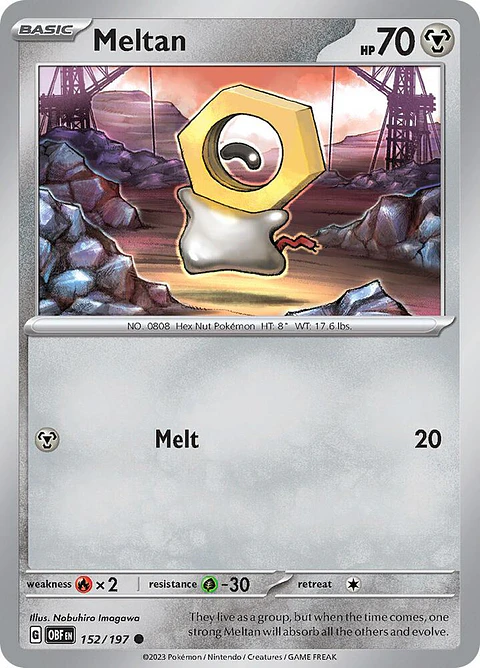 Meltan - 152/197 - Common - Obf