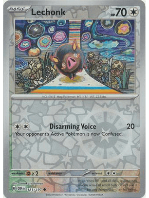 Lechonk - 181/197 - Common - Obf