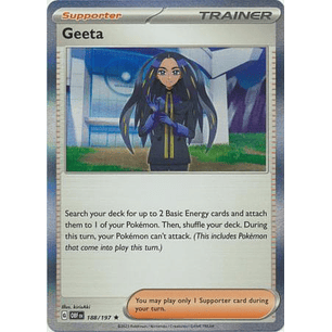Geeta - 188/197 - Holo Rare - Obf