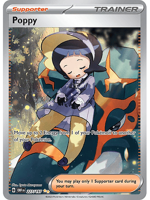 Poppy - 227/197 - Special Illustration Rare - Obf