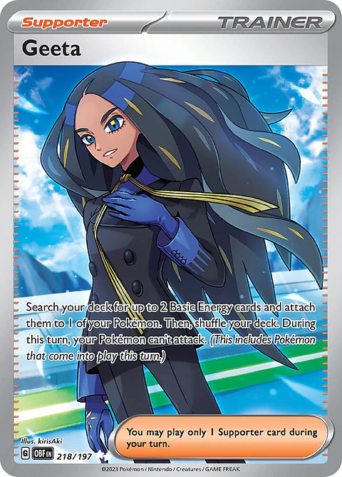 Geeta - 218/197 - Full Art Secret Rare - Obf