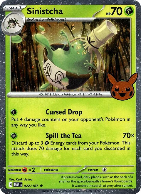 Sinistcha - 022/167 - Holo Rare