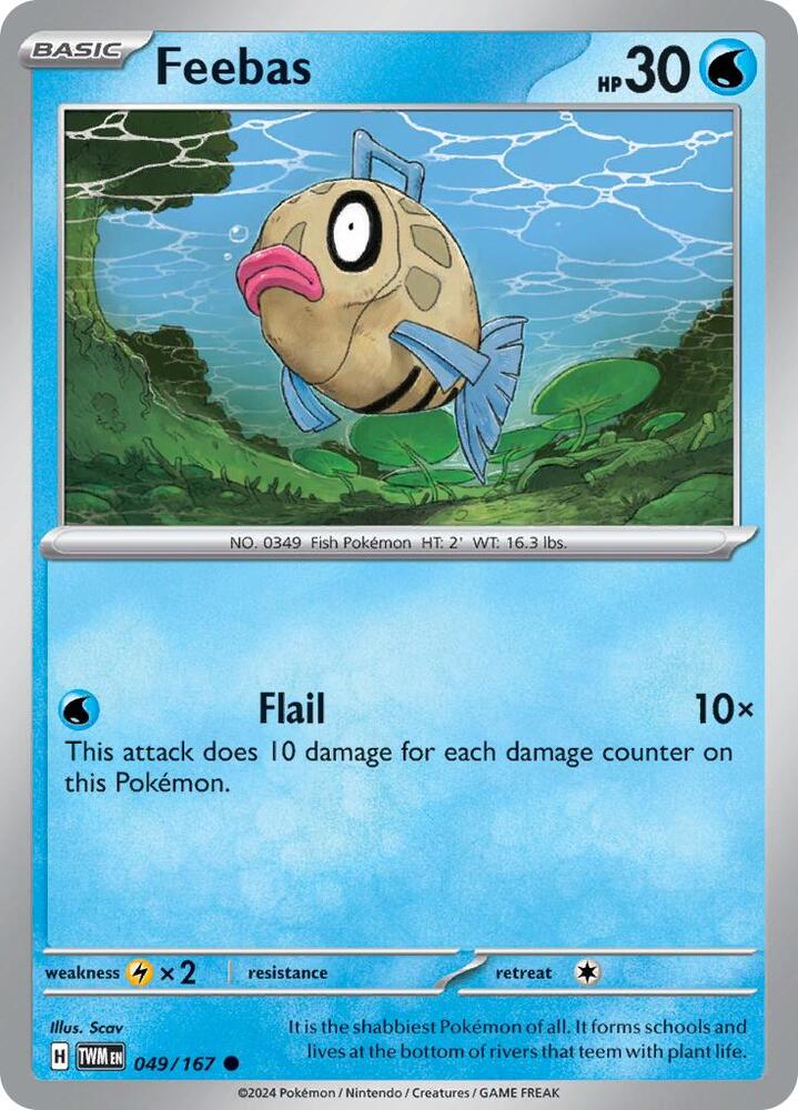 Feebas - 049/167 - Common - Twm 2