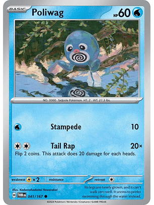 Poliwag - 041/167 - Common - Twm