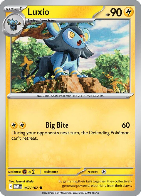 Luxio - 067/167 - Common - Twm