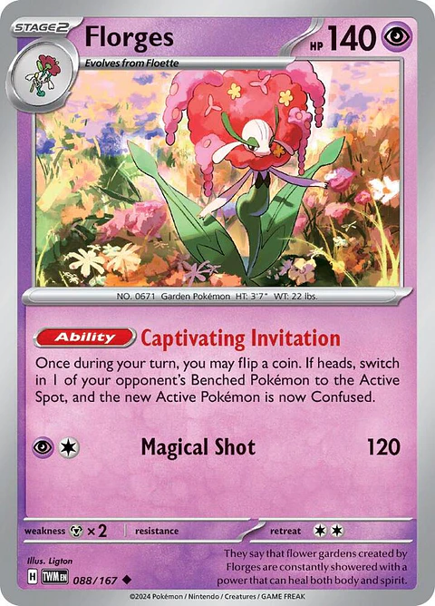 Florges - 088/167 - Uncommon - Twm