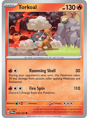 Torkoal - 030/167 - Common - Twm