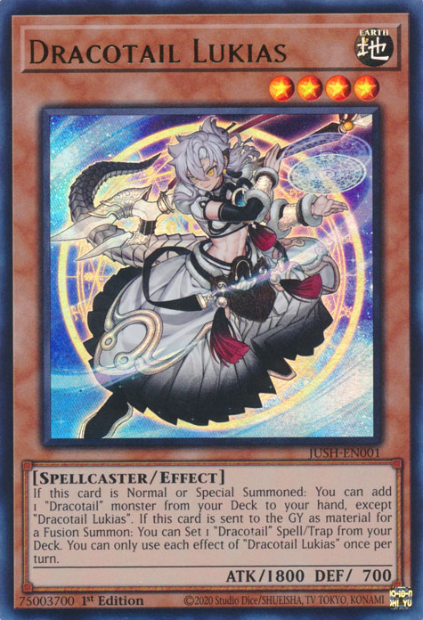 Dracotail Lukias - JUSH-EN001 - Ultra Rare  1