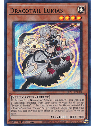 Dracotail Lukias - JUSH-EN001 - Ultra Rare 