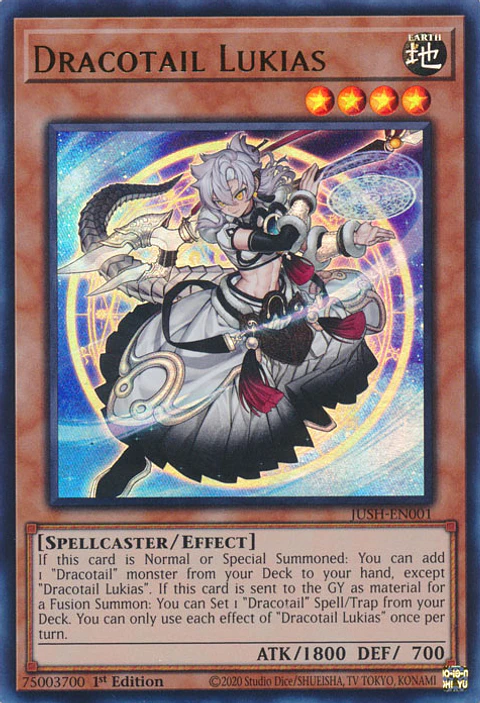 Dracotail Lukias - JUSH-EN001 - Ultra Rare 