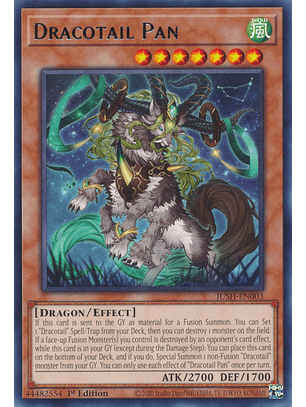 Dracotail Pan - JUSH-EN003 - Rare 