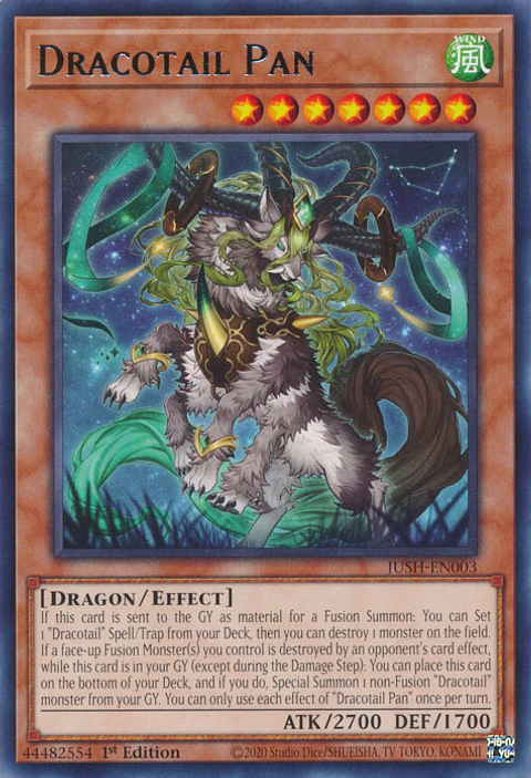 Dracotail Pan - JUSH-EN003 - Rare 