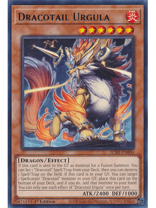 Dracotail Urgula - JUSH-EN004 - Rare 