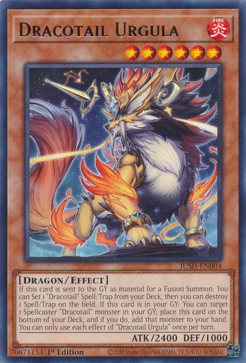 Dracotail Urgula - JUSH-EN004 - Rare 