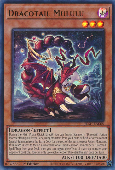 Dracotail Mululu - JUSH-EN005 - Ultra Rare 