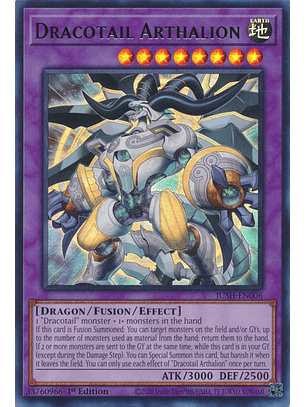 Dracotail Arthalion - JUSH-EN006 - Ultra Rare 