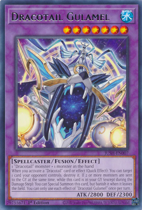 Dracotail Gulamel - JUSH-EN007 - Rare 