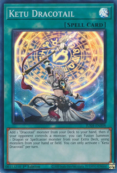Ketu Dracotail - JUSH-EN008 - Super Rare 
