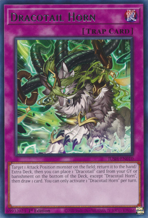 Dracotail Horn - JUSH-EN010 - Rare  1