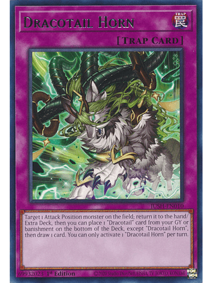 Dracotail Horn - JUSH-EN010 - Rare 