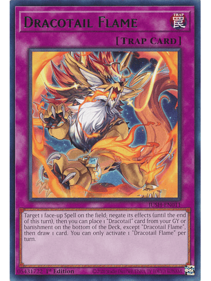 Dracotail Flame - JUSH-EN011 - Rare 