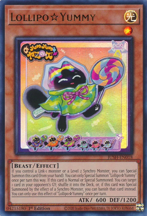 Lollipo☆Yummy - JUSH-EN018 - Ultra Rare 