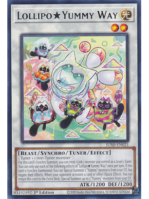 Lollipo★Yummy Way - JUSH-EN021 - Rare