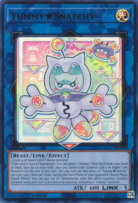 Yummy★Snatchy - JUSH-EN022 - Ultra Rare 