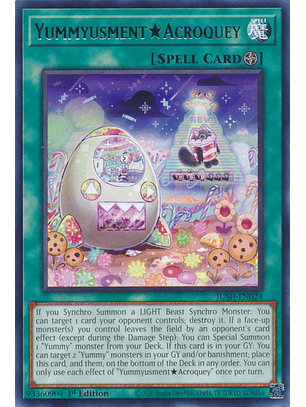 Yummyusment★Acroquey - JUSH-EN024 - Rare 