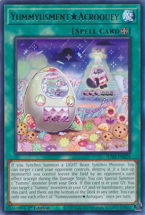 Yummyusment★Acroquey - JUSH-EN024 - Rare 