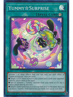 Yummy☆Surprise - JUSH-EN025 - Super Rare
