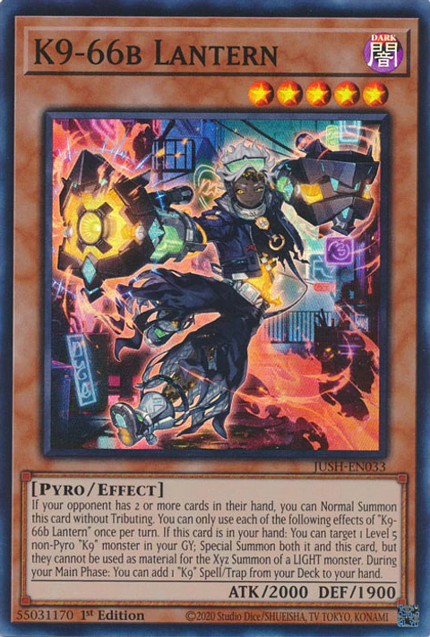 K9-66b Lantern - JUSH-EN033 - Super Rare 