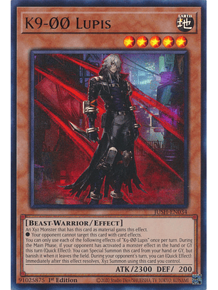 K9-ØØ Lupis - JUSH-EN034 - Ultra Rare 