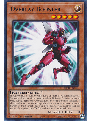 Overlay Booster - JUSH-EN042 - Rare 