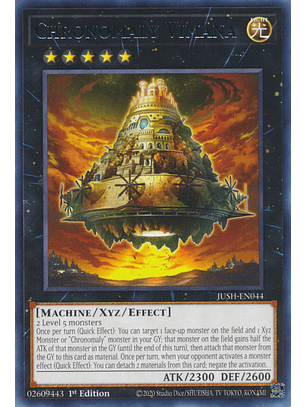 Chronomaly Vimana - JUSH-EN044 - Rare 