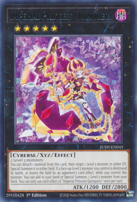 Imperial Princess Quinquery - JUSH-EN045 - Rare  1