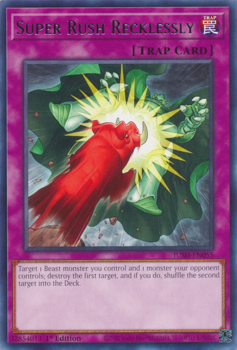 Super Rush Recklessly - JUSH-EN055 - Rare  1