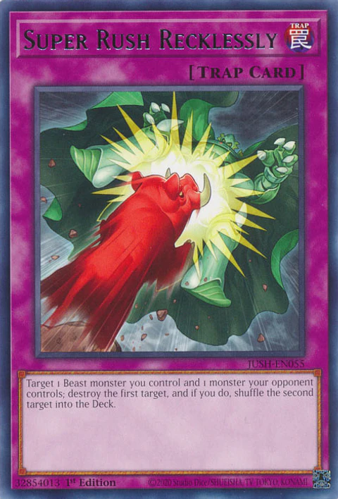 Super Rush Recklessly - JUSH-EN055 - Rare 